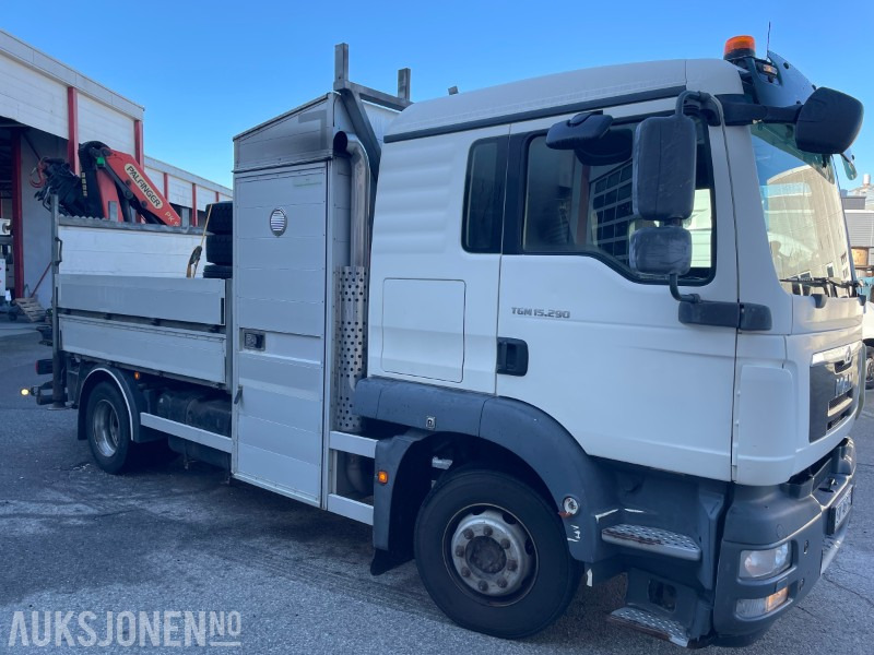 2013 MAN TGM 15.290 E- verkspåbygg med bakmontert kran og vinsj EU godkjent til 28.02.2026 110.980km - 市政/ 专用车辆:图3 2013 MAN TGM 15.290 E- verkspåbygg med bakmontert kran og vinsj EU godkjent til 28.02.2026 110.980km - 市政/ 专用车辆:图3