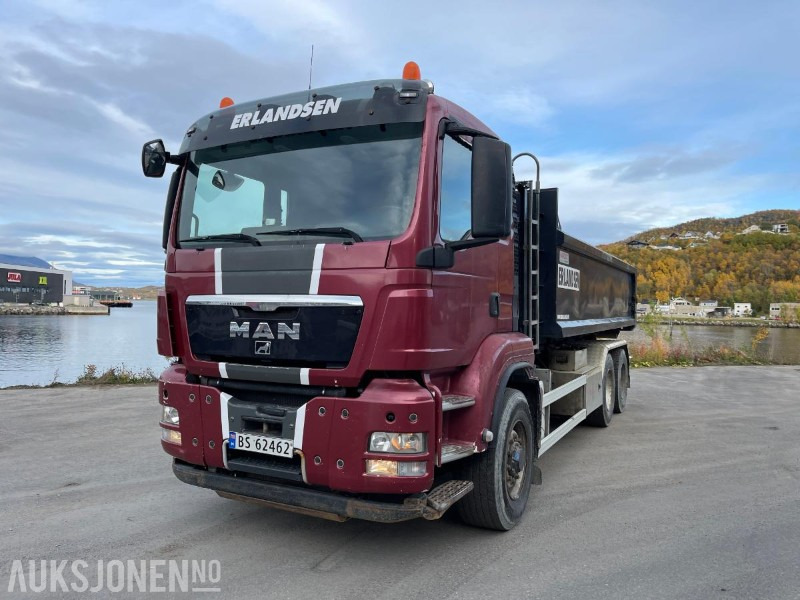 2013 MAN TGS Krokbil Hydrodrive 6x6, 289135 km, Eu godkjent til 29.03.2026 - 吊钩升降车:图1 2013 MAN TGS Krokbil Hydrodrive 6x6, 289135 km, Eu godkjent til 29.03.2026 - 吊钩升降车:图1