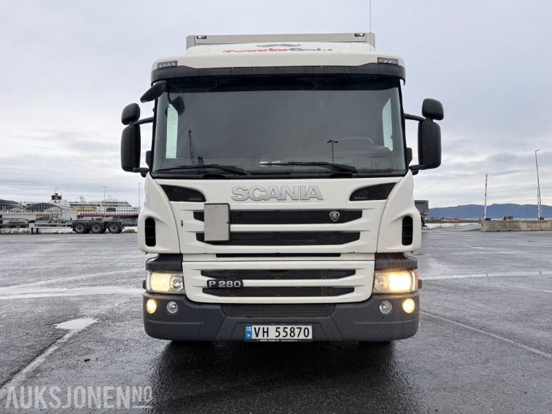 2013 Scania P280 4x2 skapbil med full sideåpning - 厢式卡车:图2 2013 Scania P280 4x2 skapbil med full sideåpning - 厢式卡车:图2