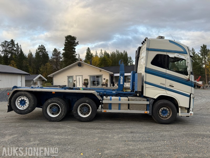 2013 Volvo FH16 750 8X4 - 430 000km - Krokbil - Kran hydraulikk - Brøyteplate - 吊钩升降车:图4 2013 Volvo FH16 750 8X4 - 430 000km - Krokbil - Kran hydraulikk - Brøyteplate - 吊钩升降车:图4