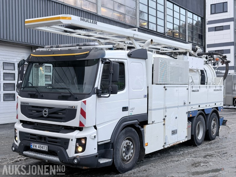 2013 Volvo FMX 420 suge/spylebil - 129 516km! - 市政/ 专用车辆:图1 2013 Volvo FMX 420 suge/spylebil - 129 516km! - 市政/ 专用车辆:图1