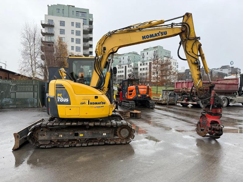 2014 Komatsu PC78-8US gravemaskin, tiltrotator, klype, flere skuffer, pigghammer, lavt timetall! - 挖掘机:图4 2014 Komatsu PC78-8US gravemaskin, tiltrotator, klype, flere skuffer, pigghammer, lavt timetall! - 挖掘机:图4