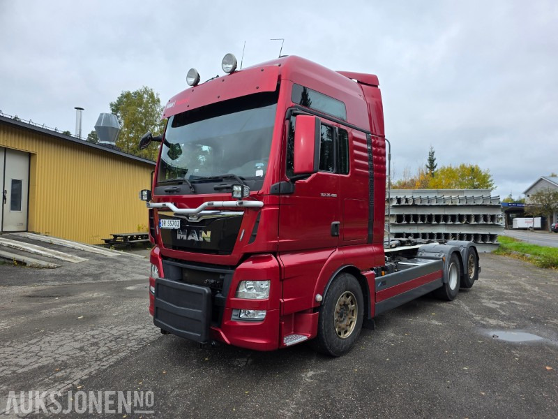 2014 MAN TGX 26.480 6X2-4 BL 18 T krok leveres med ny EU - 吊钩升降车:图1 2014 MAN TGX 26.480 6X2-4 BL 18 T krok leveres med ny EU - 吊钩升降车:图1