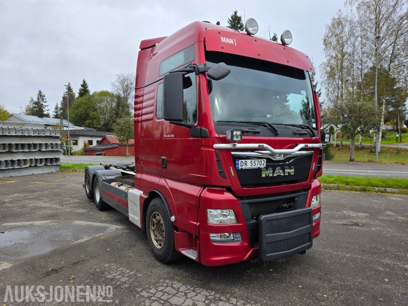 2014 MAN TGX 26.480 6X2-4 BL 18 T krok leveres med ny EU - 吊钩升降车:图2 2014 MAN TGX 26.480 6X2-4 BL 18 T krok leveres med ny EU - 吊钩升降车:图2