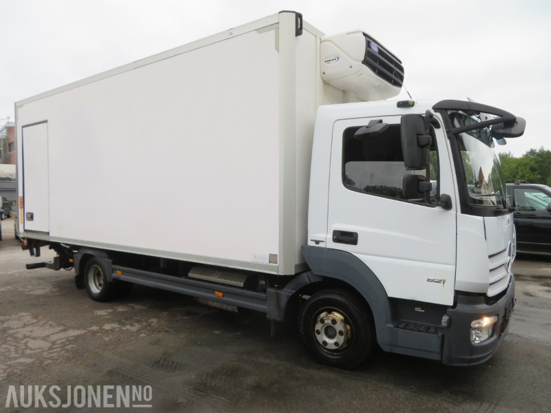 2014 Mercedes-Benz Atego - Kjølebil med Carrier Xarios 600 og Lamberet skap - 厢式卡车:图1 2014 Mercedes-Benz Atego - Kjølebil med Carrier Xarios 600 og Lamberet skap - 厢式卡车:图1