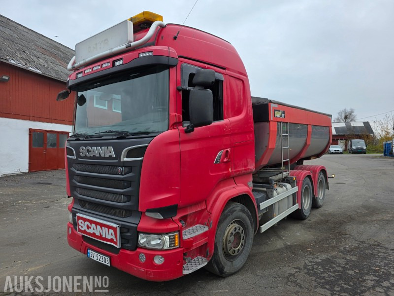 2014 Scania R580 6X4 Euro6 asfaltbil/tippbil - 翻斗车:图1 2014 Scania R580 6X4 Euro6 asfaltbil/tippbil - 翻斗车:图1