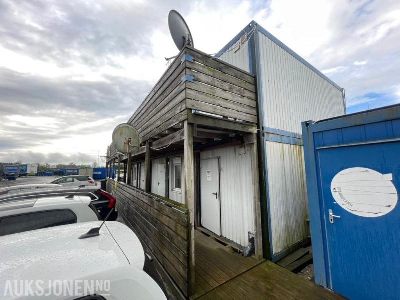 2015 Brakkerigg - Containerbrakker i stål med 8 hybler komplett med hybelkomfyr, dusj, toalett, lys og varme. - 建筑设备:图4 2015 Brakkerigg - Containerbrakker i stål med 8 hybler komplett med hybelkomfyr, dusj, toalett, lys og varme. - 建筑设备:图4