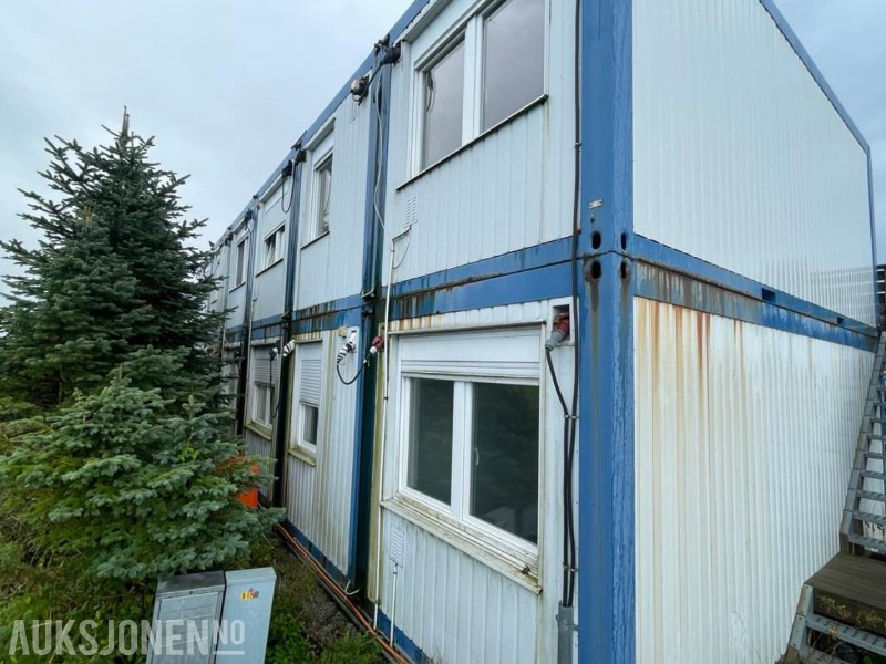 2015 Brakkerigg - Containerbrakker i stål med 8 hybler komplett med hybelkomfyr, dusj, toalett, lys og varme. - 建筑设备:图3 2015 Brakkerigg - Containerbrakker i stål med 8 hybler komplett med hybelkomfyr, dusj, toalett, lys og varme. - 建筑设备:图3