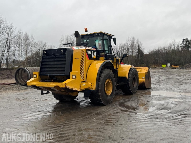 2015 CAT 966M FOREST MACHINE HJULLASTER, VEKT, SENTRALSMØRING, FULL SERVICEHISTORIKK, SKUFFE - 轮式装载机:图5 2015 CAT 966M FOREST MACHINE HJULLASTER, VEKT, SENTRALSMØRING, FULL SERVICEHISTORIKK, SKUFFE - 轮式装载机:图5