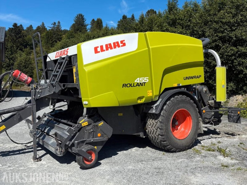 2015 Claas Rollant 455 Uni – 12 500 baller og 620-hjul - 农业机械:图1 2015 Claas Rollant 455 Uni – 12 500 baller og 620-hjul - 农业机械:图1