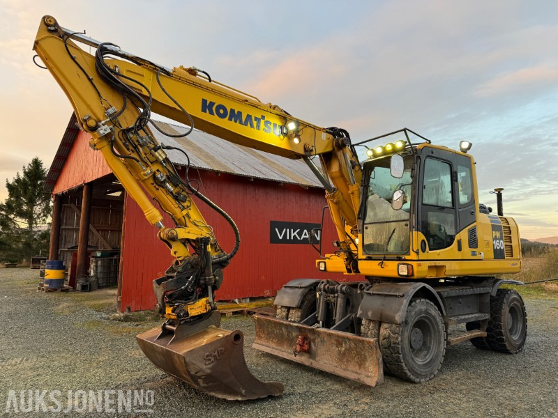 2015 Komatsu PW 160-8 - 挖掘机:图1 2015 Komatsu PW 160-8 - 挖掘机:图1