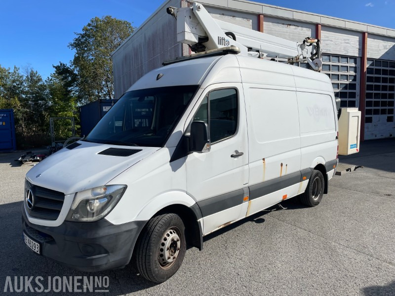 2015 Mercedes-Benz Sprinter 519 liftbil 190hk med Safi SCJ 14 personløfter EU OK - 车载空中平台:图1 2015 Mercedes-Benz Sprinter 519 liftbil 190hk med Safi SCJ 14 personløfter EU OK - 车载空中平台:图1