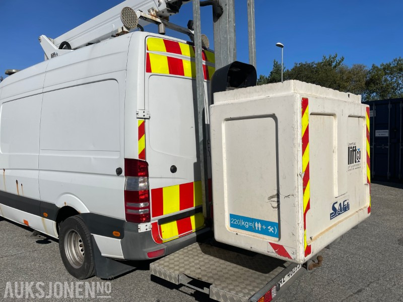 2015 Mercedes-Benz Sprinter 519 liftbil 190hk med Safi SCJ 14 personløfter EU OK - 车载空中平台:图5 2015 Mercedes-Benz Sprinter 519 liftbil 190hk med Safi SCJ 14 personløfter EU OK - 车载空中平台:图5