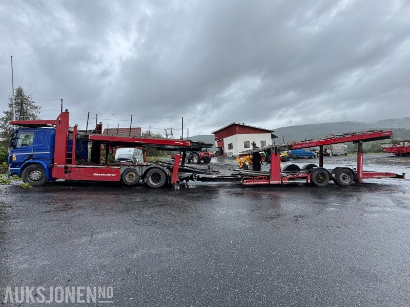 2015 Scania P 450 biltransport med henger / EU-godkjent - 自动转运卡车:图2 2015 Scania P 450 biltransport med henger / EU-godkjent - 自动转运卡车:图2