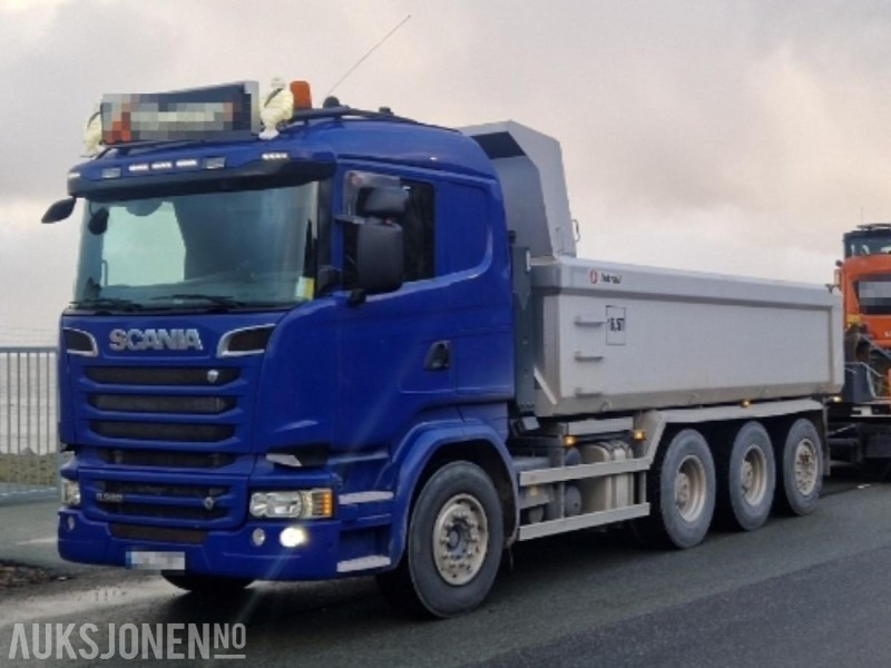 2015 Scania R580 Tippbil - Euro6 - 8X4 - 483 000km - 翻斗车:图5 2015 Scania R580 Tippbil - Euro6 - 8X4 - 483 000km - 翻斗车:图5