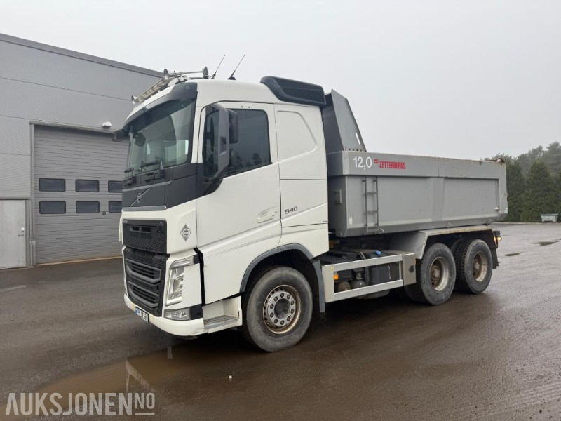 2015 VOLVO FH540 6X4 Euro6 TIPPBIL SERVICEHISTORIKK ZETTERBERG PÅBYGG. - 翻斗车:图3 2015 VOLVO FH540 6X4 Euro6 TIPPBIL SERVICEHISTORIKK ZETTERBERG PÅBYGG. - 翻斗车:图3