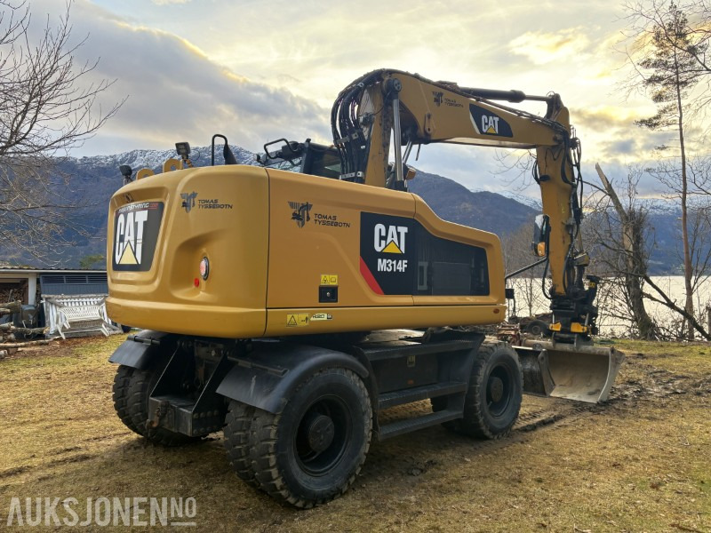 2016 Cat M314F hjulgraver - serviceavtale - nylig service - tiltrotator og pusseskuffe - 轮式挖掘机:图3 2016 Cat M314F hjulgraver - serviceavtale - nylig service - tiltrotator og pusseskuffe - 轮式挖掘机:图3