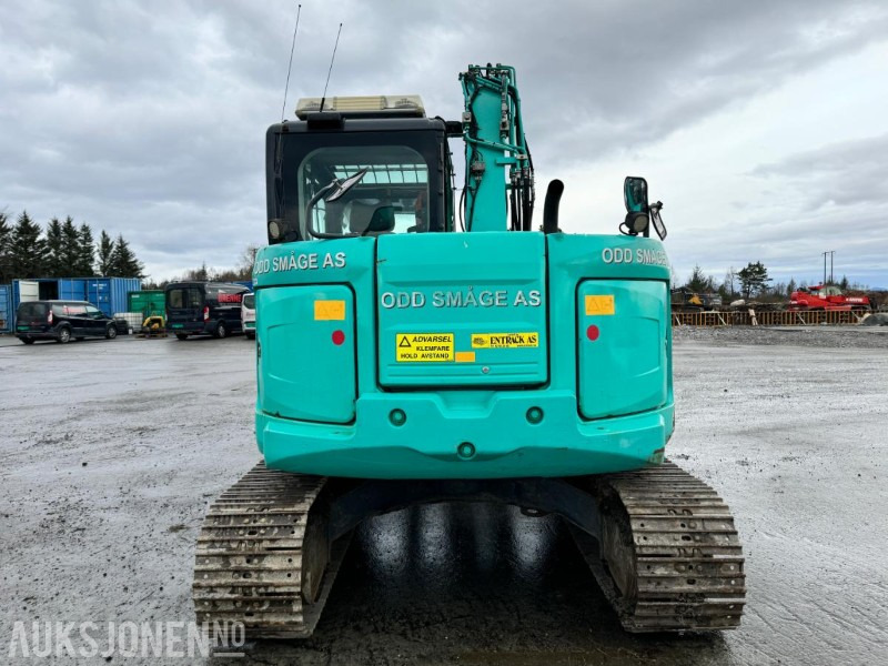 2016 Kobelco SK75SR-3E - 8 tonns gravemaskin - Tiltrotator - Pusskuffe - Bunkringspumpe - sentralsmøring - Sertifisert - 挖掘机:图5 2016 Kobelco SK75SR-3E - 8 tonns gravemaskin - Tiltrotator - Pusskuffe - Bunkringspumpe - sentralsmøring - Sertifisert - 挖掘机:图5