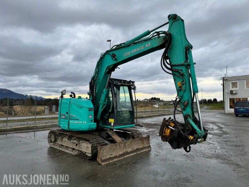 2016 Kobelco SK75SR-3E - 8 tonns gravemaskin - Tiltrotator - Pusskuffe - Bunkringspumpe - sentralsmøring - Sertifisert - 挖掘机:图3 2016 Kobelco SK75SR-3E - 8 tonns gravemaskin - Tiltrotator - Pusskuffe - Bunkringspumpe - sentralsmøring - Sertifisert - 挖掘机:图3