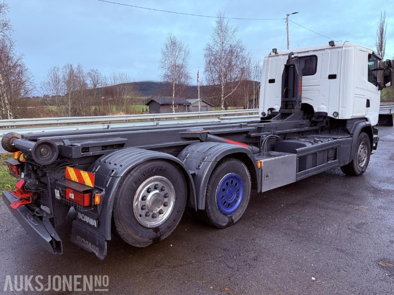 2016 Scania G450 EURO 6 444933 km m/ Krokflak med Hiab 140 AW kran - 吊钩升降车:图5 2016 Scania G450 EURO 6 444933 km m/ Krokflak med Hiab 140 AW kran - 吊钩升降车:图5