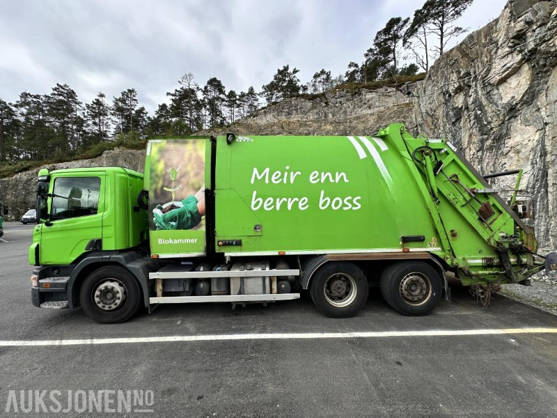 2016 Scania P320 Komprimatorbil - 2 kammer Inkl. biokammer/MTM påbygg/EU ok - 垃圾车:图2 2016 Scania P320 Komprimatorbil - 2 kammer Inkl. biokammer/MTM påbygg/EU ok - 垃圾车:图2