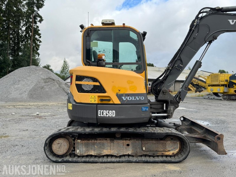 2016 Volvo ecr58d beltegraver 4301t, tiltrotator, pusseskuff,steinskuff - 小型挖掘机:图3 2016 Volvo ecr58d beltegraver 4301t, tiltrotator, pusseskuff,steinskuff - 小型挖掘机:图3