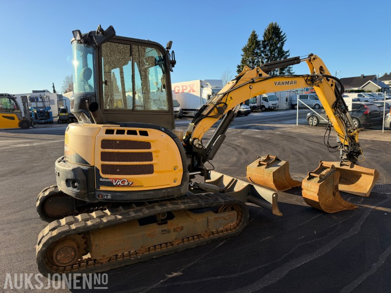 2016 Yanmar VIO57-U minigraver – Rototilt • 3 skuffer • Sentralsmøring • Kun 2 180 timer - 小型挖掘机:图5 2016 Yanmar VIO57-U minigraver – Rototilt • 3 skuffer • Sentralsmøring • Kun 2 180 timer - 小型挖掘机:图5