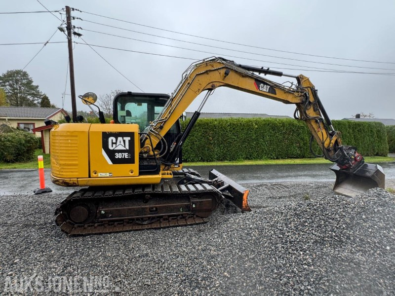 2017 Cat 307E2 beltegraver , rototilt R3,3skuffer,klype,servicehistorikk,6001t, - 挖掘机:图5 2017 Cat 307E2 beltegraver , rototilt R3,3skuffer,klype,servicehistorikk,6001t, - 挖掘机:图5
