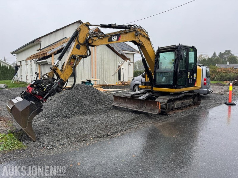 2017 Cat 307E2 beltegraver , rototilt R3,3skuffer,klype,servicehistorikk,6001t, - 挖掘机:图1 2017 Cat 307E2 beltegraver , rototilt R3,3skuffer,klype,servicehistorikk,6001t, - 挖掘机:图1