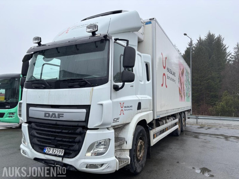 2017 DAF CF 440 6x2 FAN kjøle/frys skapbil. Supra1250 kjøl. 21paller. - 厢式卡车:图1 2017 DAF CF 440 6x2 FAN kjøle/frys skapbil. Supra1250 kjøl. 21paller. - 厢式卡车:图1