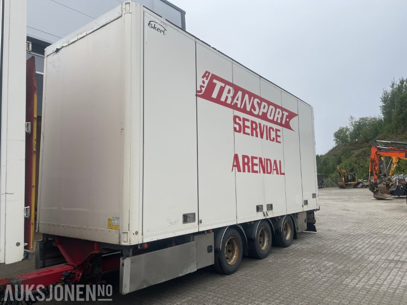 2017 Ekeri Skaphenger 3 akslet m/full sideåpning - 封闭厢式拖车:图1 2017 Ekeri Skaphenger 3 akslet m/full sideåpning - 封闭厢式拖车:图1