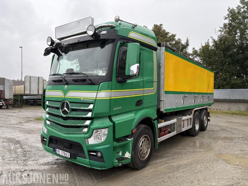 2017 Mercedes-Benz 2553 ACTROS container bil - 驾驶室底盘卡车:图1 2017 Mercedes-Benz 2553 ACTROS container bil - 驾驶室底盘卡车:图1