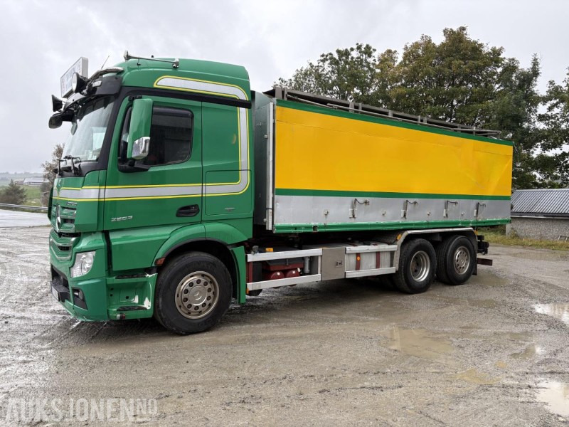 2017 Mercedes-Benz 2553 ACTROS container bil - 驾驶室底盘卡车:图2 2017 Mercedes-Benz 2553 ACTROS container bil - 驾驶室底盘卡车:图2