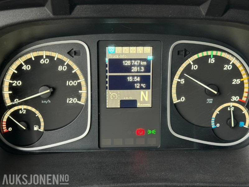 厢式卡车 2017 Mercedes-Benz ATEGO 818 L skapbil | Palfinger lift | Ulefoss skap：图18