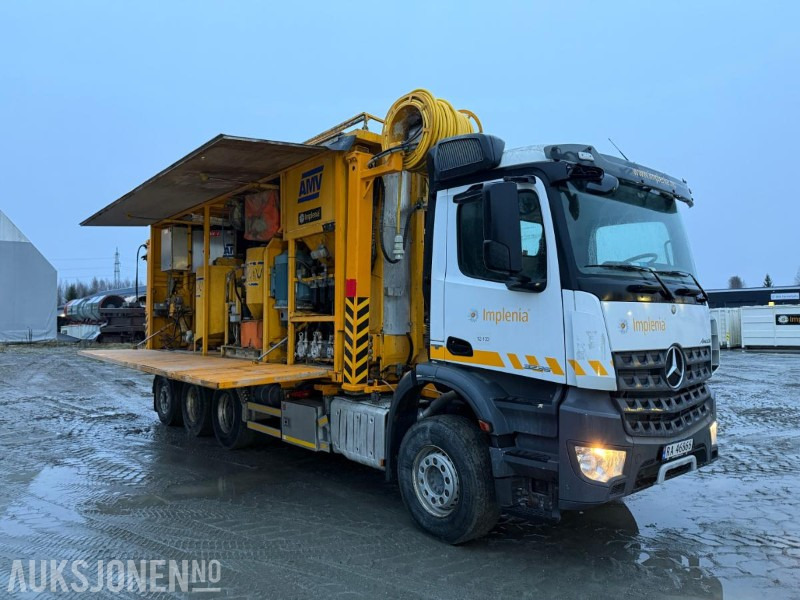 2017 Mercedes-Benz Arocs 3235 8x4, Injeksjonsrigg AMV, EURO 6, påmontert kran - 市政/ 专用车辆:图3 2017 Mercedes-Benz Arocs 3235 8x4, Injeksjonsrigg AMV, EURO 6, påmontert kran - 市政/ 专用车辆:图3