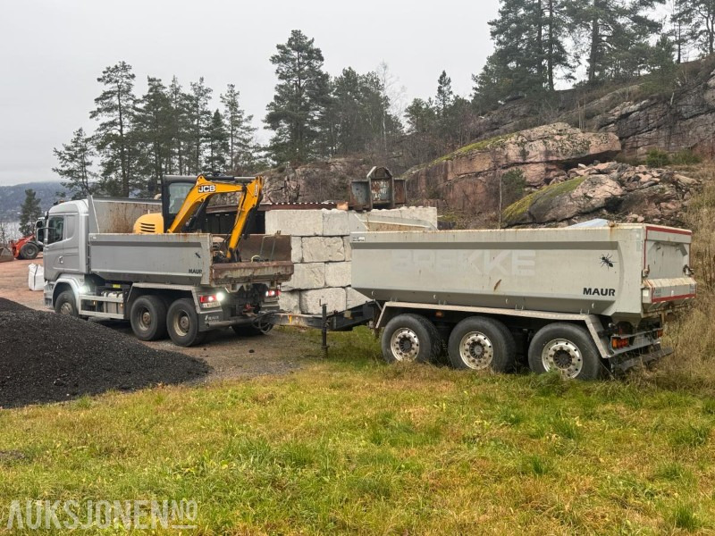 2017 Scania R730 tippbil med Maur trippelkjerre / EURO 6 / 6X4 - 翻斗车:图2 2017 Scania R730 tippbil med Maur trippelkjerre / EURO 6 / 6X4 - 翻斗车:图2