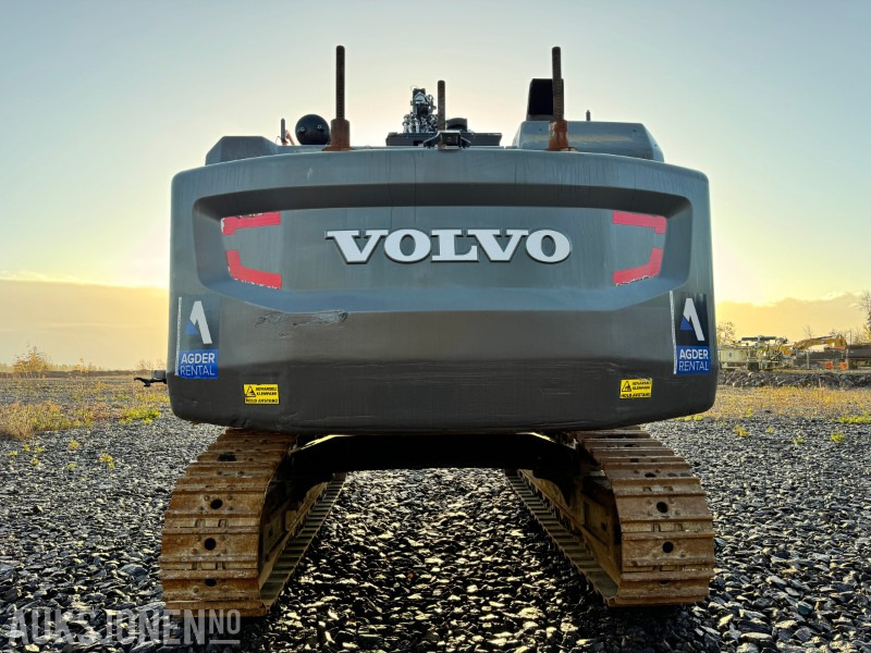挖掘机 2017 Volvo EC480 ELR long reach 19 meter med AMV bortårn, GPS, Radiostyring：图9