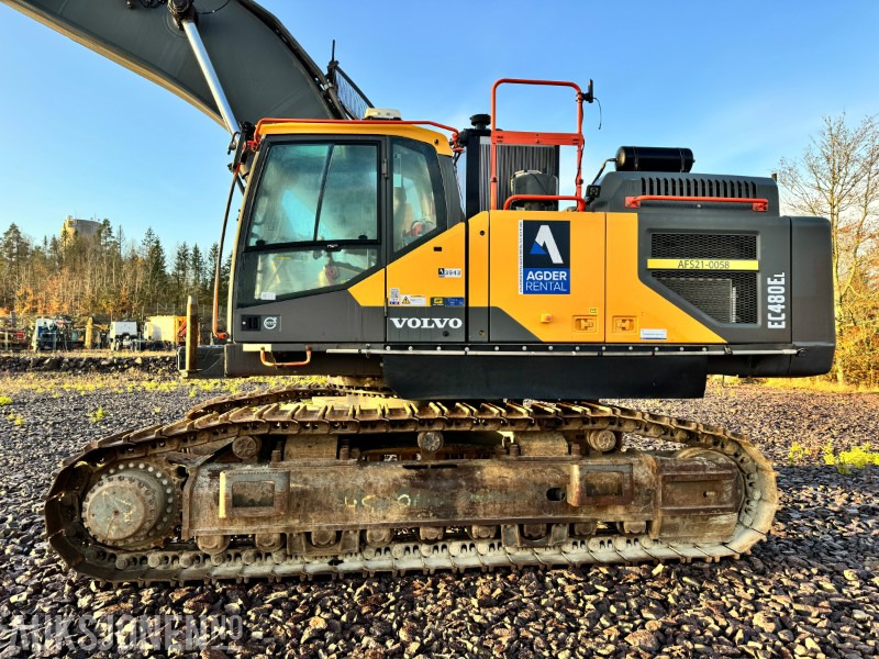 挖掘机 2017 Volvo EC480 ELR long reach 19 meter med AMV bortårn, GPS, Radiostyring：图16