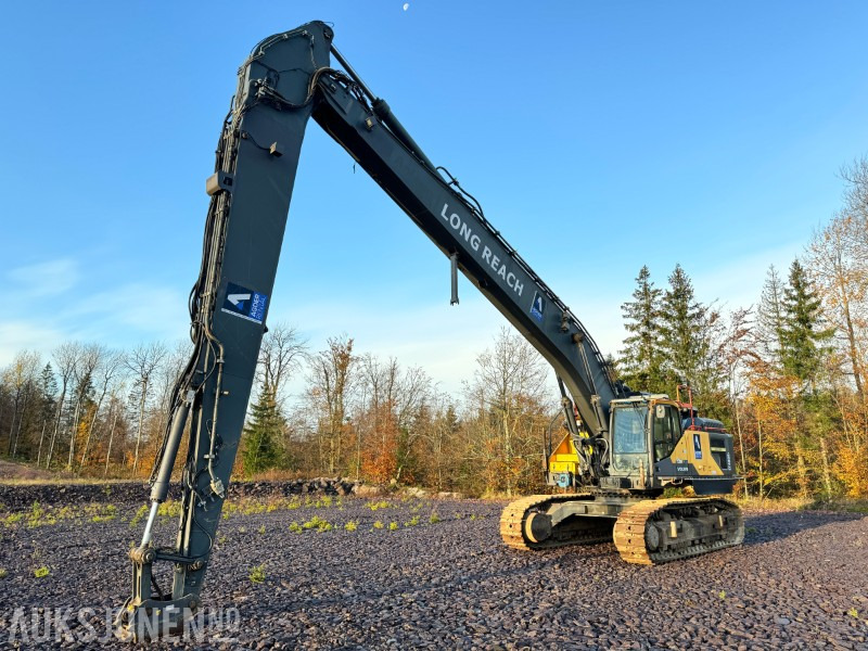 挖掘机 2017 Volvo EC480 ELR long reach 19 meter med AMV bortårn, GPS, Radiostyring：图6