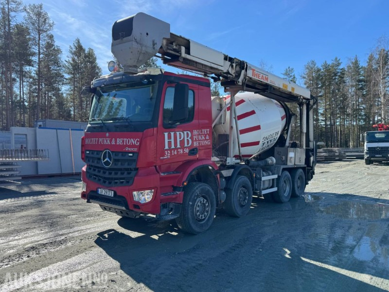 2018 Mercedes-Benz Arocs båndbil til betong - 混凝土搅拌车:图1 2018 Mercedes-Benz Arocs båndbil til betong - 混凝土搅拌车:图1