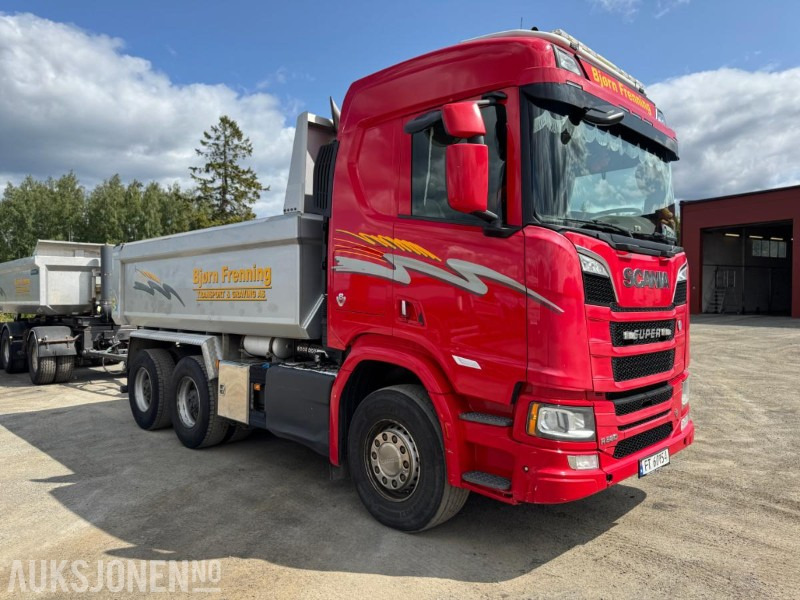 2018 Scania R580 GODT UTSTYRT TIPPBIL MED 3 AKSLET HENGER - 翻斗车:图4 2018 Scania R580 GODT UTSTYRT TIPPBIL MED 3 AKSLET HENGER - 翻斗车:图4