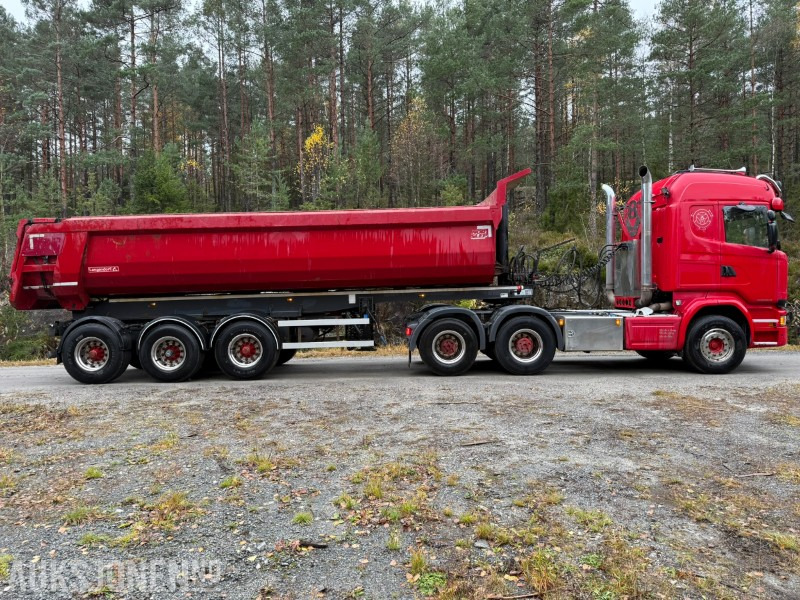 2018 Scania R580-V8-6x4-EURO6-260.000km-Tippsemi m/ Langendorf tralle - 牵引车:图5 2018 Scania R580-V8-6x4-EURO6-260.000km-Tippsemi m/ Langendorf tralle - 牵引车:图5