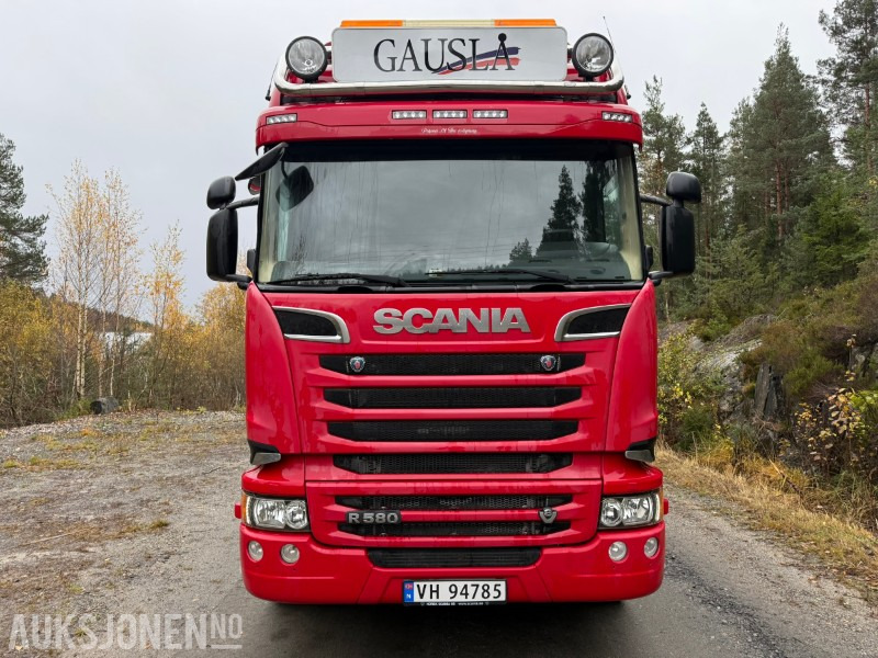 2018 Scania R580-V8-6x4-EURO6-260.000km-Tippsemi m/ Langendorf tralle - 牵引车:图3 2018 Scania R580-V8-6x4-EURO6-260.000km-Tippsemi m/ Langendorf tralle - 牵引车:图3