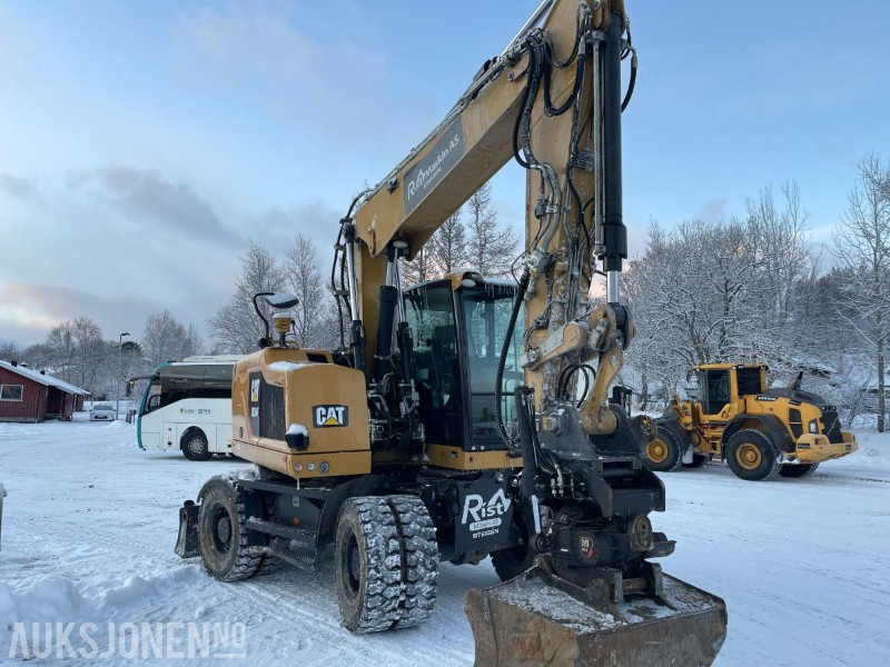 挖掘机 2019 Cat M314F Hjulgraver, 4840 timer, Tiltrotator, S60, maskinstyring, sertifisert til Juli 2026:图9 挖掘机 2019 Cat M314F Hjulgraver, 4840 timer, Tiltrotator, S60, maskinstyring, sertifisert til Juli 2026:图9