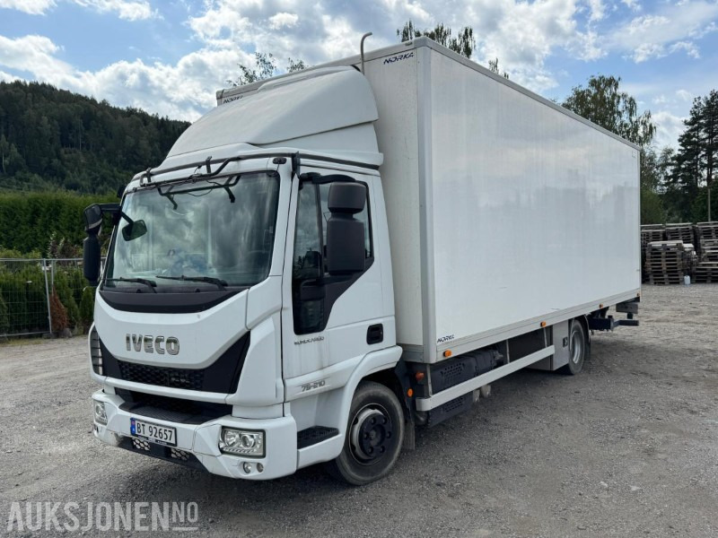 2019 Iveco Eurocargo skapbil med varme og kjøl i skap / 43126 km - 厢式卡车:图1 2019 Iveco Eurocargo skapbil med varme og kjøl i skap / 43126 km - 厢式卡车:图1