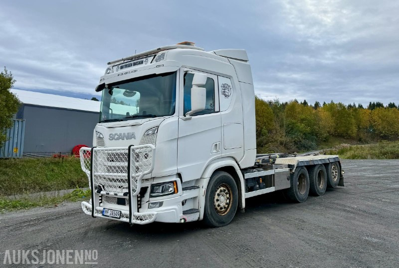 2019 Scania R500 tridem (8X4) KROKBIL - Joab L24 krok - Ny EU-godkjenning - 吊钩升降车:图1 2019 Scania R500 tridem (8X4) KROKBIL - Joab L24 krok - Ny EU-godkjenning - 吊钩升降车:图1
