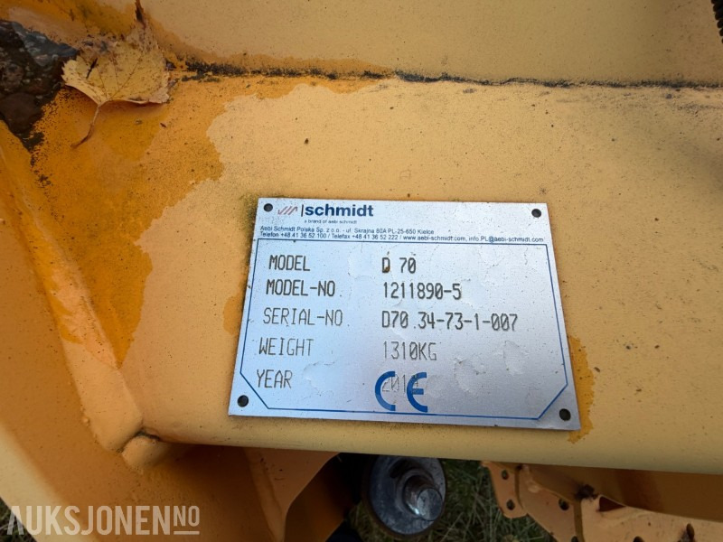 2019 Tellefsdal D 70 plog 3400 Diagonalplog - 附件 适用于 建筑机械:图4 2019 Tellefsdal D 70 plog 3400 Diagonalplog - 附件 适用于 建筑机械:图4