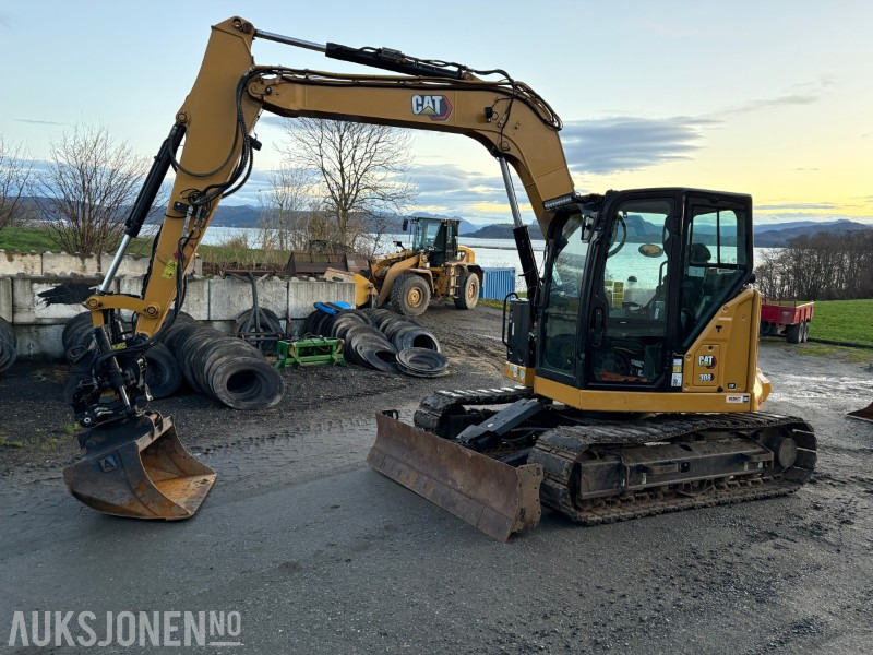 2021 Cat 308 8-tonns garvemaskin,Tiltrotator s-50 feste - 小型挖掘机:图1 2021 Cat 308 8-tonns garvemaskin,Tiltrotator s-50 feste - 小型挖掘机:图1