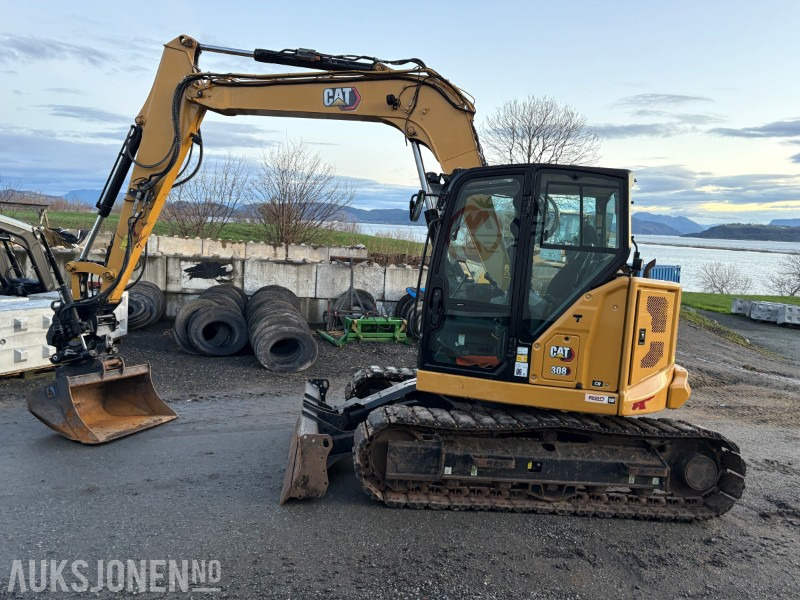 2021 Cat 308 8-tonns garvemaskin,Tiltrotator s-50 feste - 小型挖掘机:图3 2021 Cat 308 8-tonns garvemaskin,Tiltrotator s-50 feste - 小型挖掘机:图3