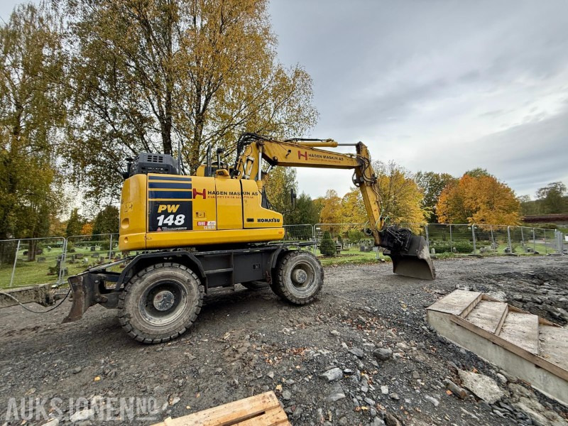 2021 Komatsu PW 148-11 hjulgraver | GPS | 360 kamera - 挖掘机:图4 2021 Komatsu PW 148-11 hjulgraver | GPS | 360 kamera - 挖掘机:图4